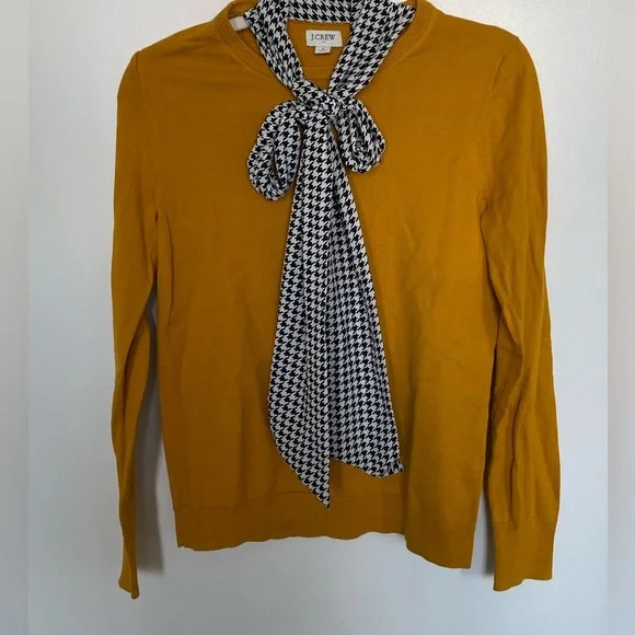 J. Crew Neck-Tie Sweater - Picture 3 of 5